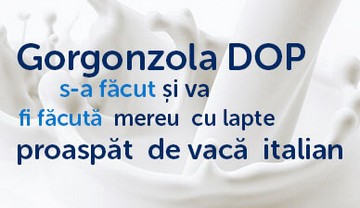 Il Gorgonzola DOP si è sempre fatto e sempre si farà utilizzando latte vaccino fresco italiano