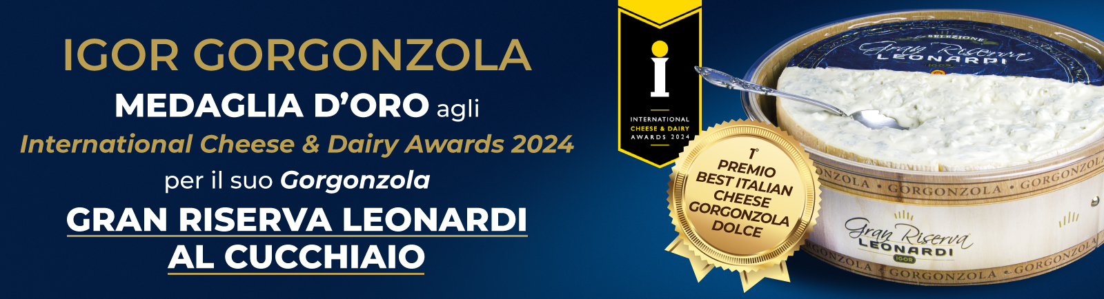 Igor Gorgonzola medagia d'oro 2024 