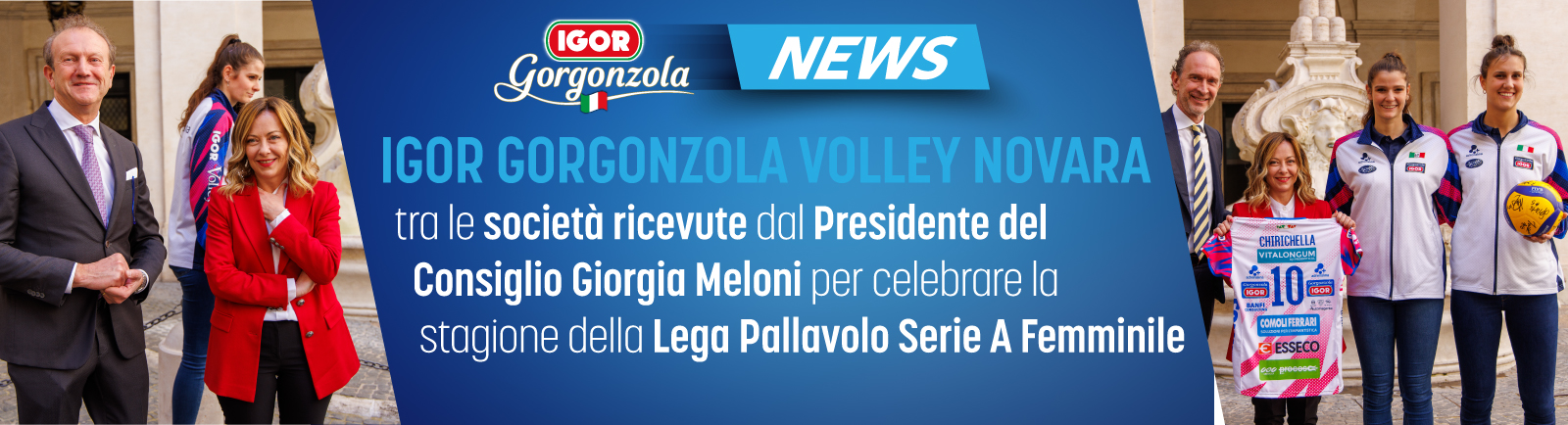 Igor Gorgonzola dal presidente del consiglio