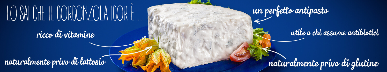 Aspetti nutrizionali del Gorgonzola IGOR