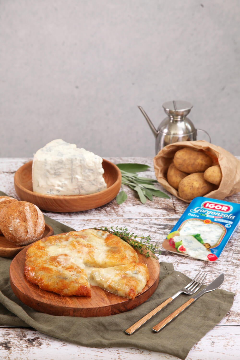 Igor’s Sweet Gorgonzola Frico