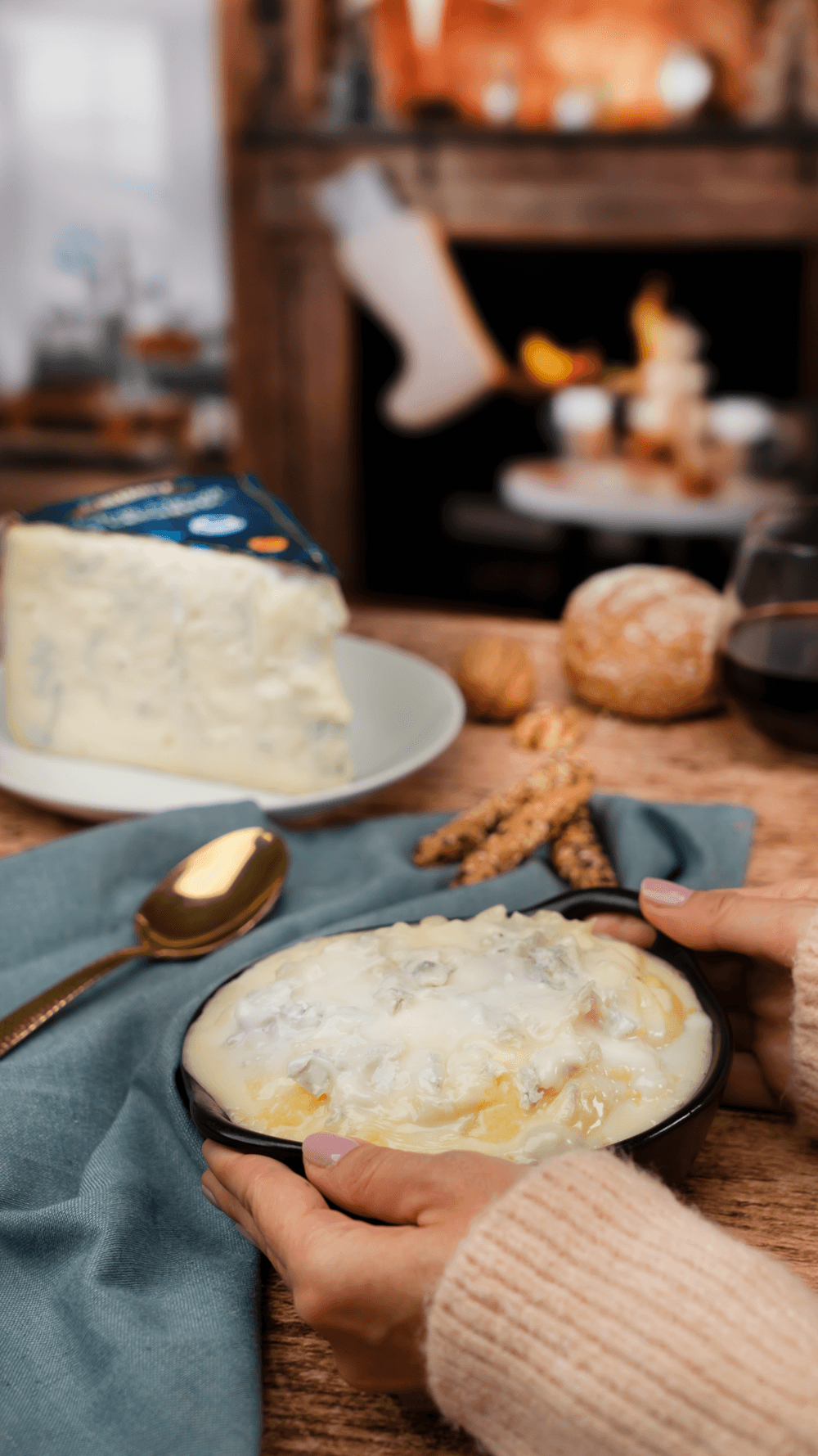 POLENTA WITH GORGONZOLA GRAN RISERVA