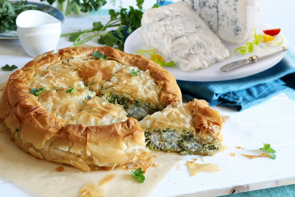 Savory Pie with Spinach and Sweet Gorgonzola Igor