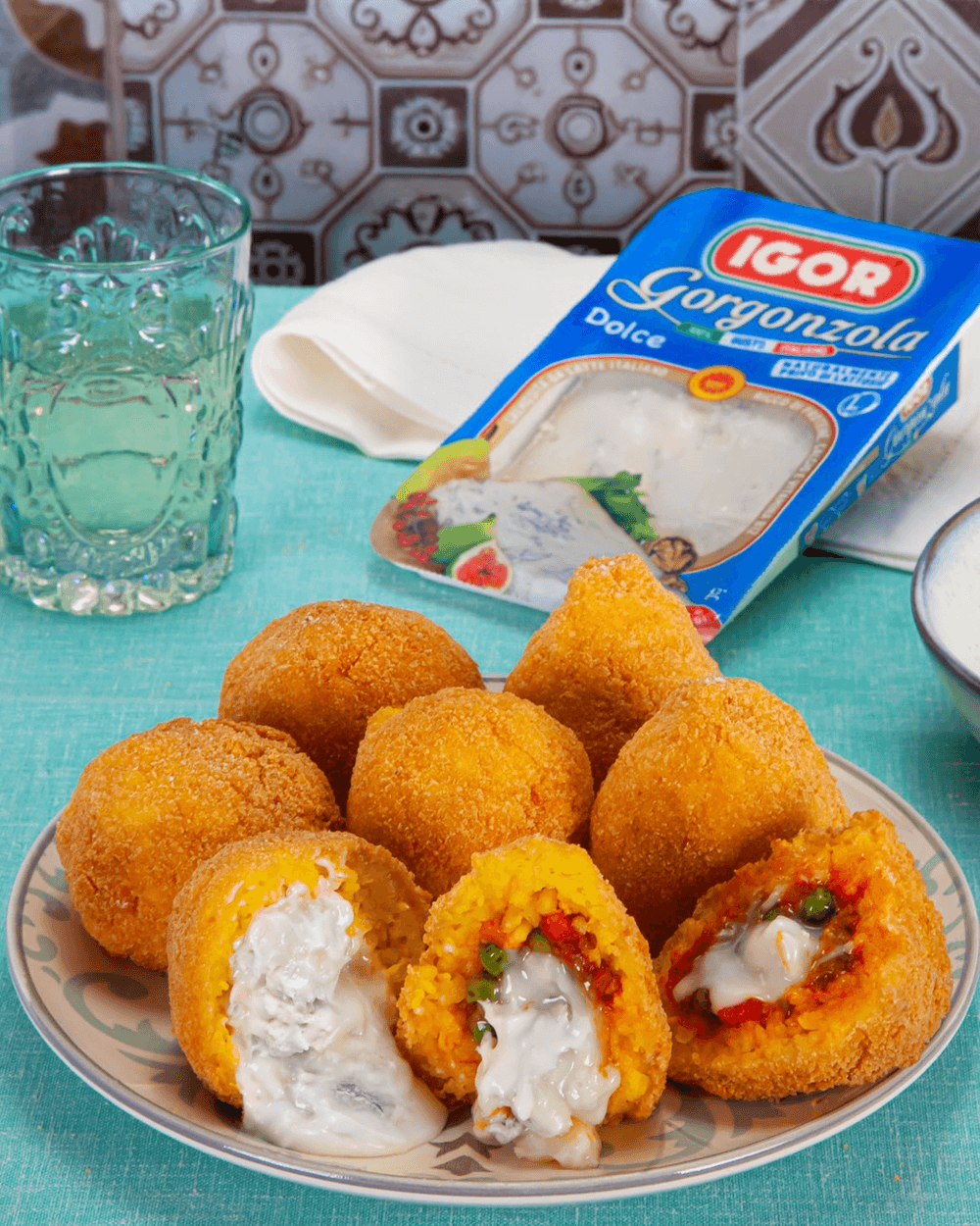 Arancini with Sweet Gorgonzola Igor