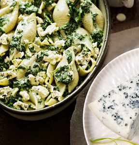 CONCHIGLIONI CON SPINACI E GORGONZOLA PICCANTE IGOR