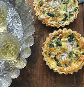 TORTA SALATA CON SPINACI E GORGONZOLA