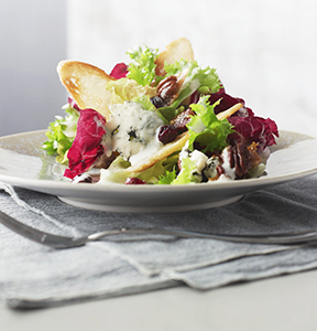 INSALATA PRIMAVERA CON DRESSING AL GORGONZOLA