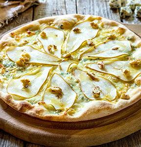 PIZZA GOURMET CON GORGONZOLA GRAN RISERVA LEONARDI