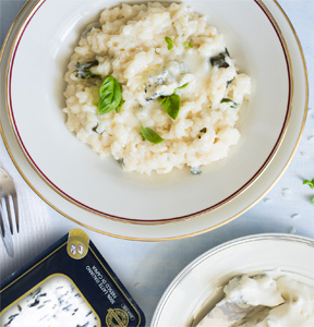 RISOTTO CON BLU DI CAPRA IGOR