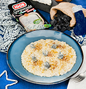 RISOTTO MIELE DI CASTAGNO E GORGONZOLA PICCANTE IGOR