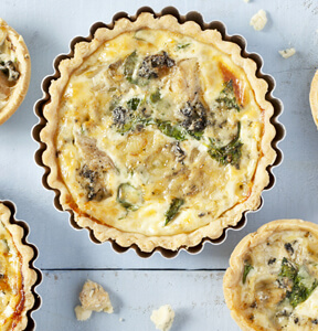 TORTA SALATA CON CARCIOFI E GORGONZOLA