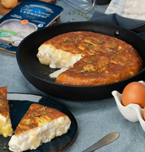 TORTILLA DI PATATE E GORGONZOLA GRAN RISERVA LEONARDI